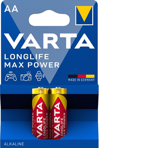 Comprar Pack 8x Pilas Varta AA Long Life Power LR06 - PowerPlanetOnline