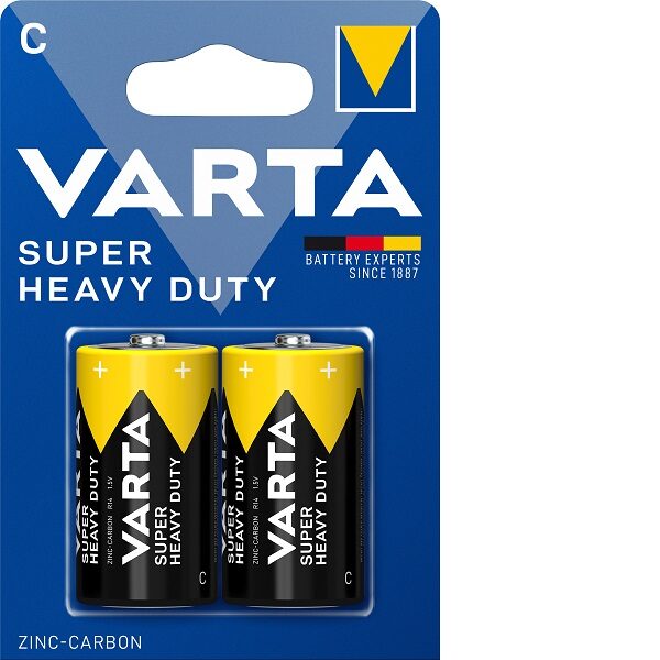 Varta Super Heavy Duty battery R20 1,5V BL2 - Obender