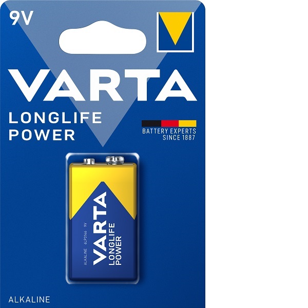 Varta Longlife Power battery 4922 9V BL1 - Obender