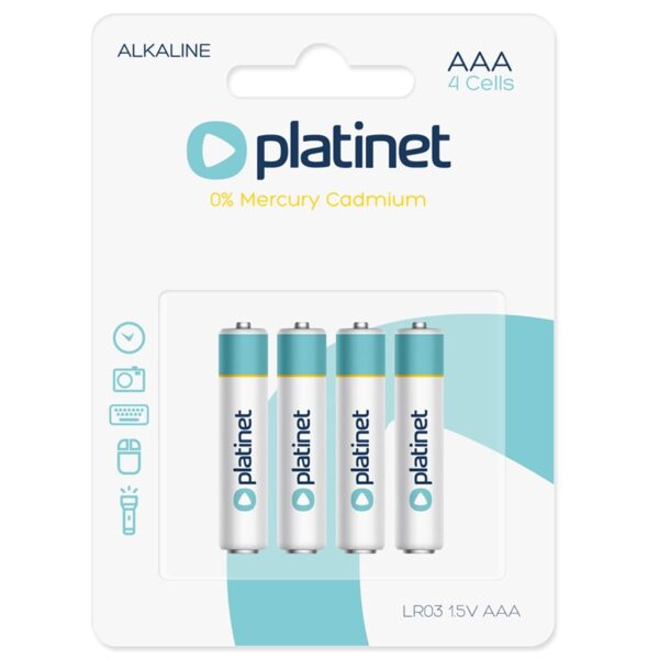 Platinet alkaline patarei LR03 BL4